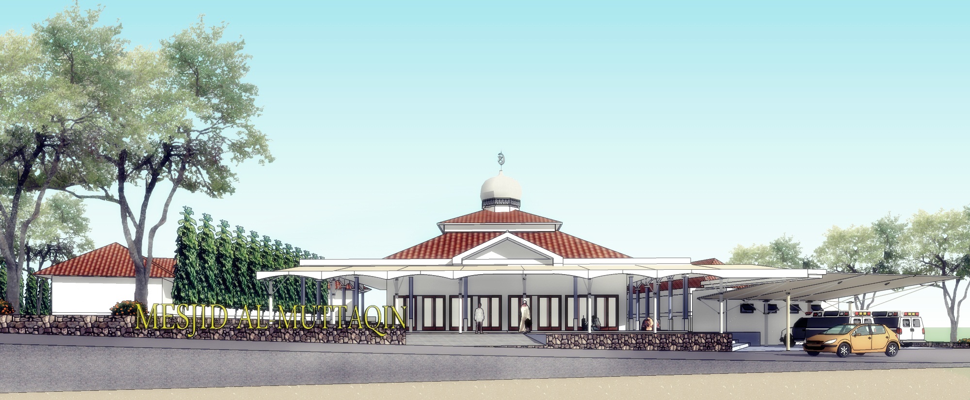 Sambutan Pembina Yayasan Masjid Al Muttaqin
